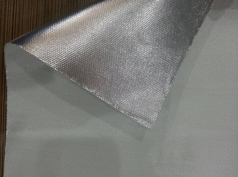 供应沈阳防火布 大连防火布厂家 反光隔热布铝箔布